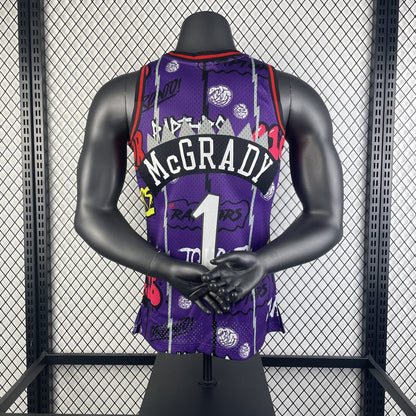 Tracy McGrady Purple Toronto Raptors 1998/99 Graffiti Edition
