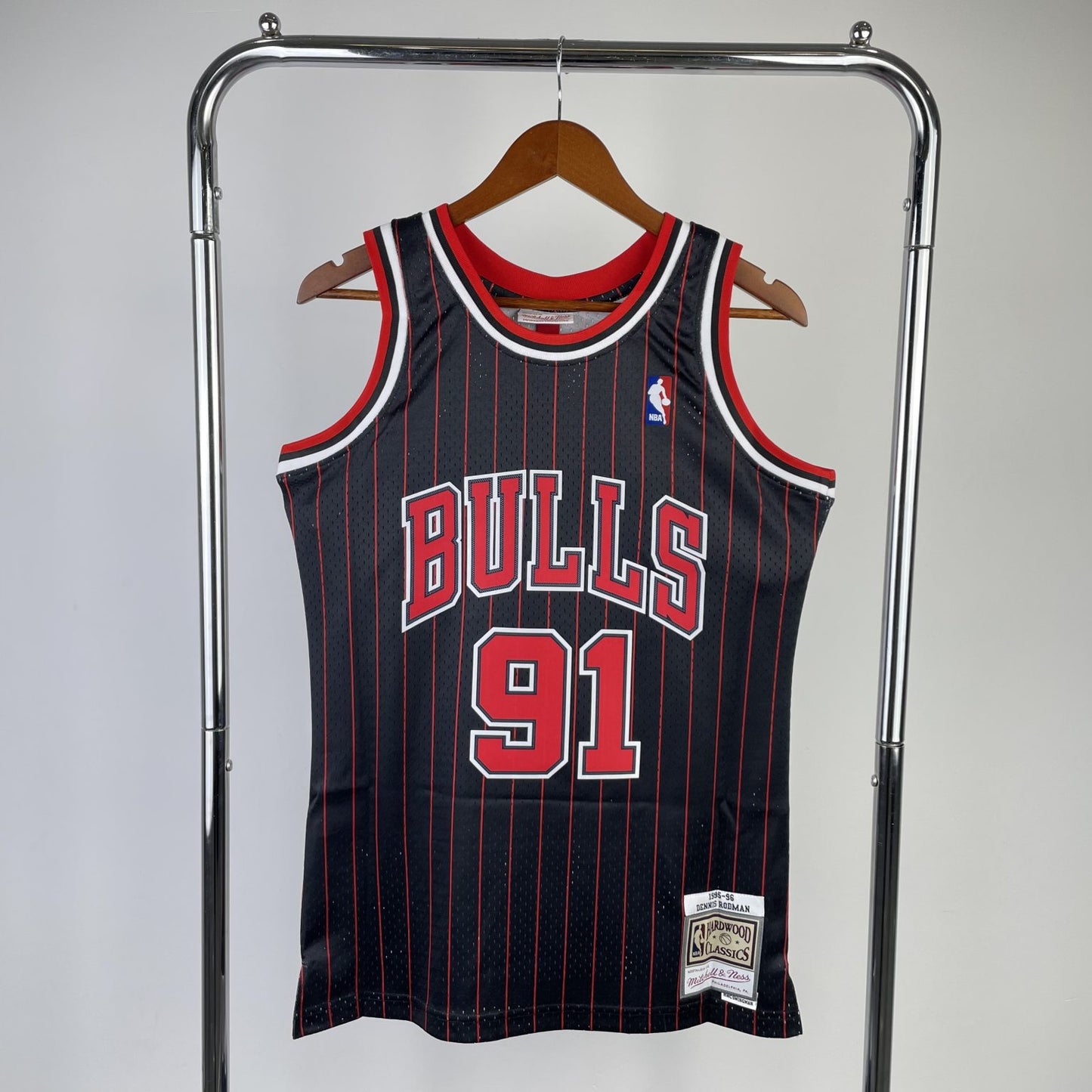 Dennis Rodman 1996 Black Swingman