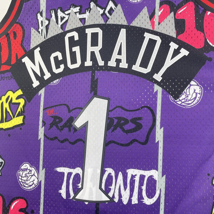 Tracy McGrady Purple Toronto Raptors 1998/99 Graffiti Edition